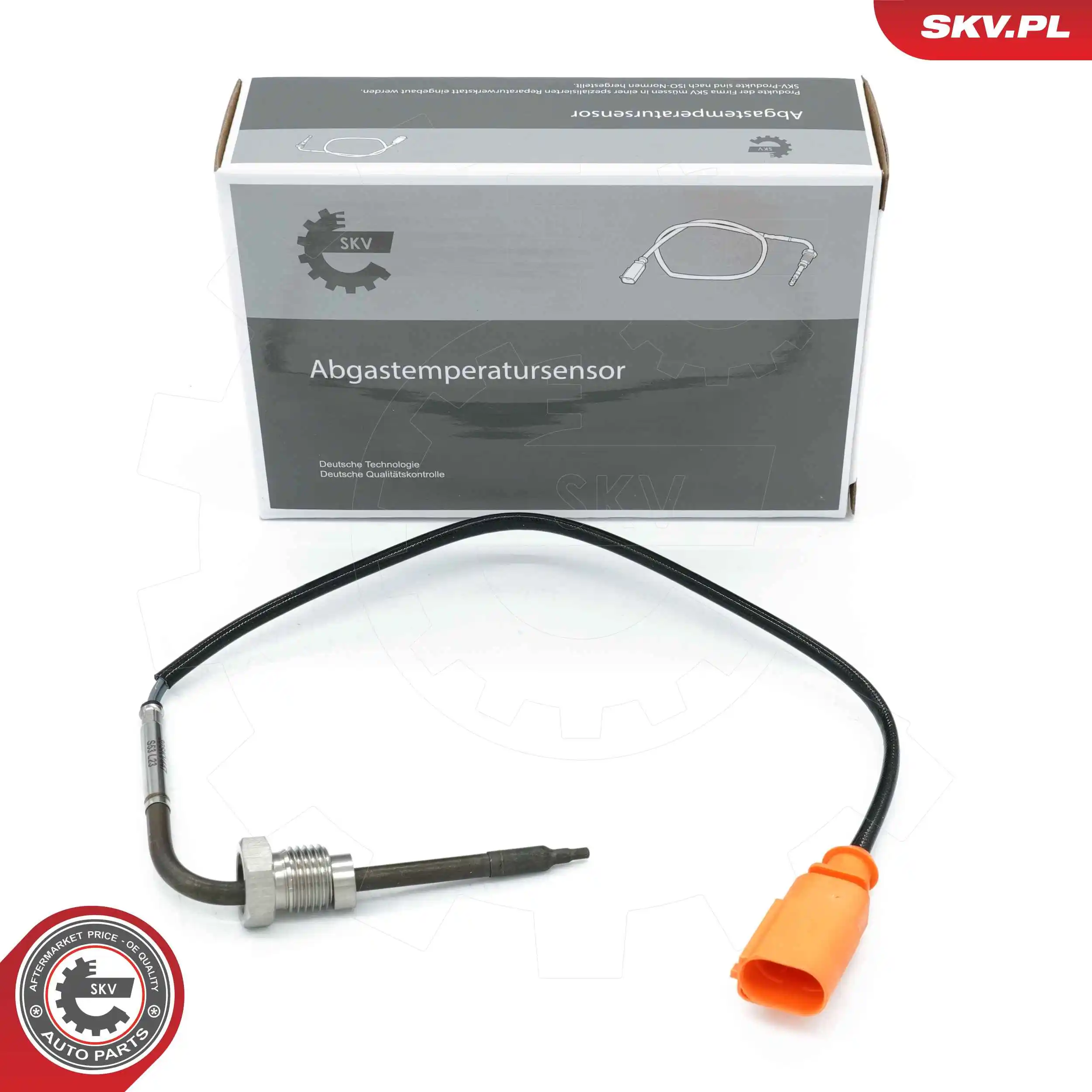 Sensor, exhaust gas temperature